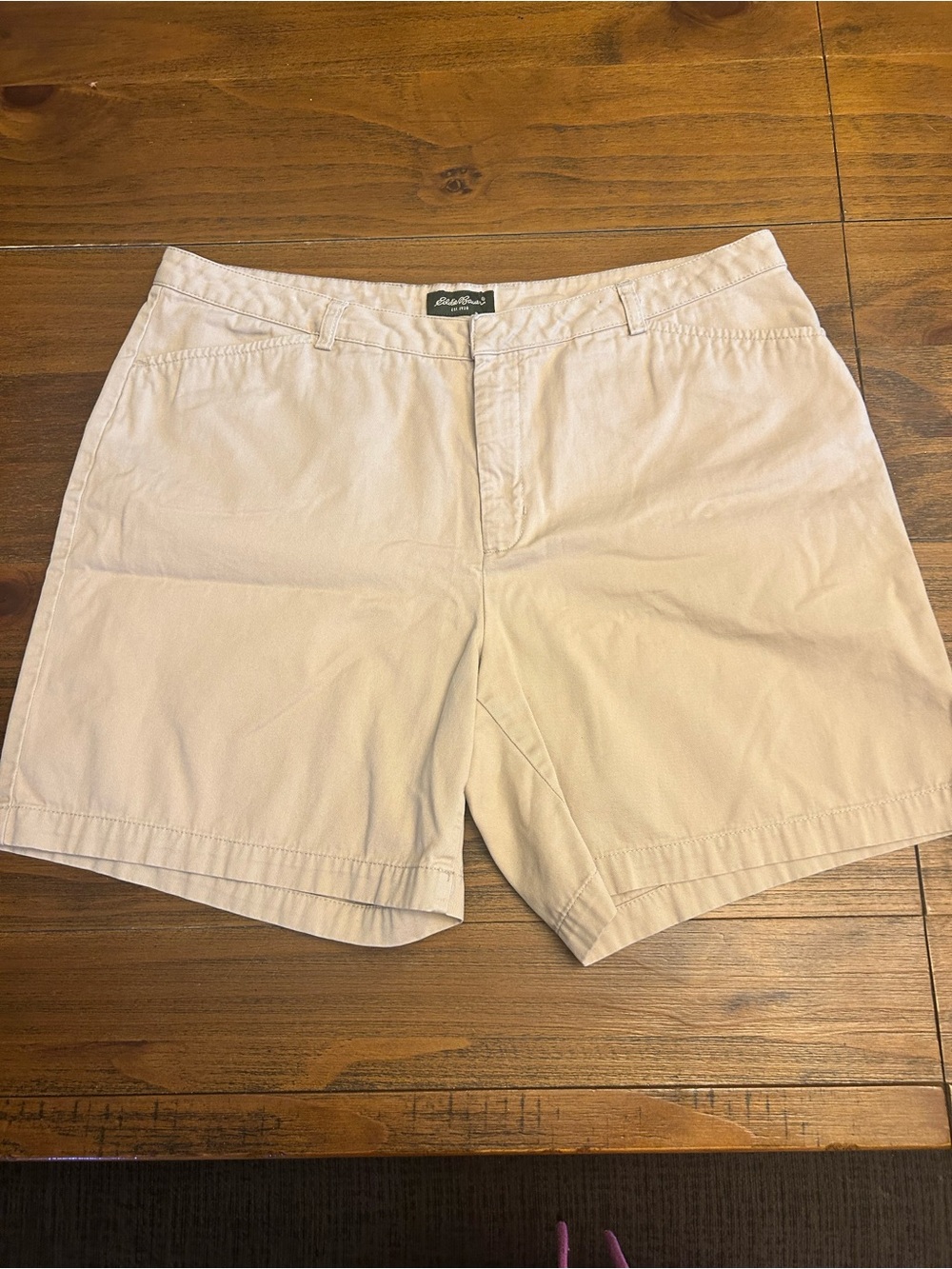 Eddie Bauer Women’s Khaki Chino Shorts